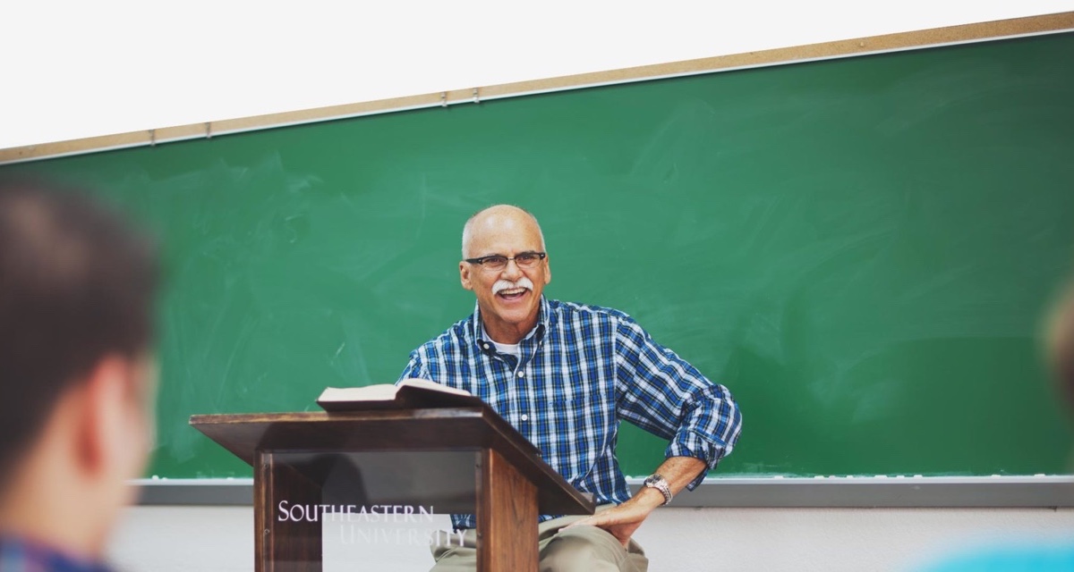 A professor at Southeastern University teaching
